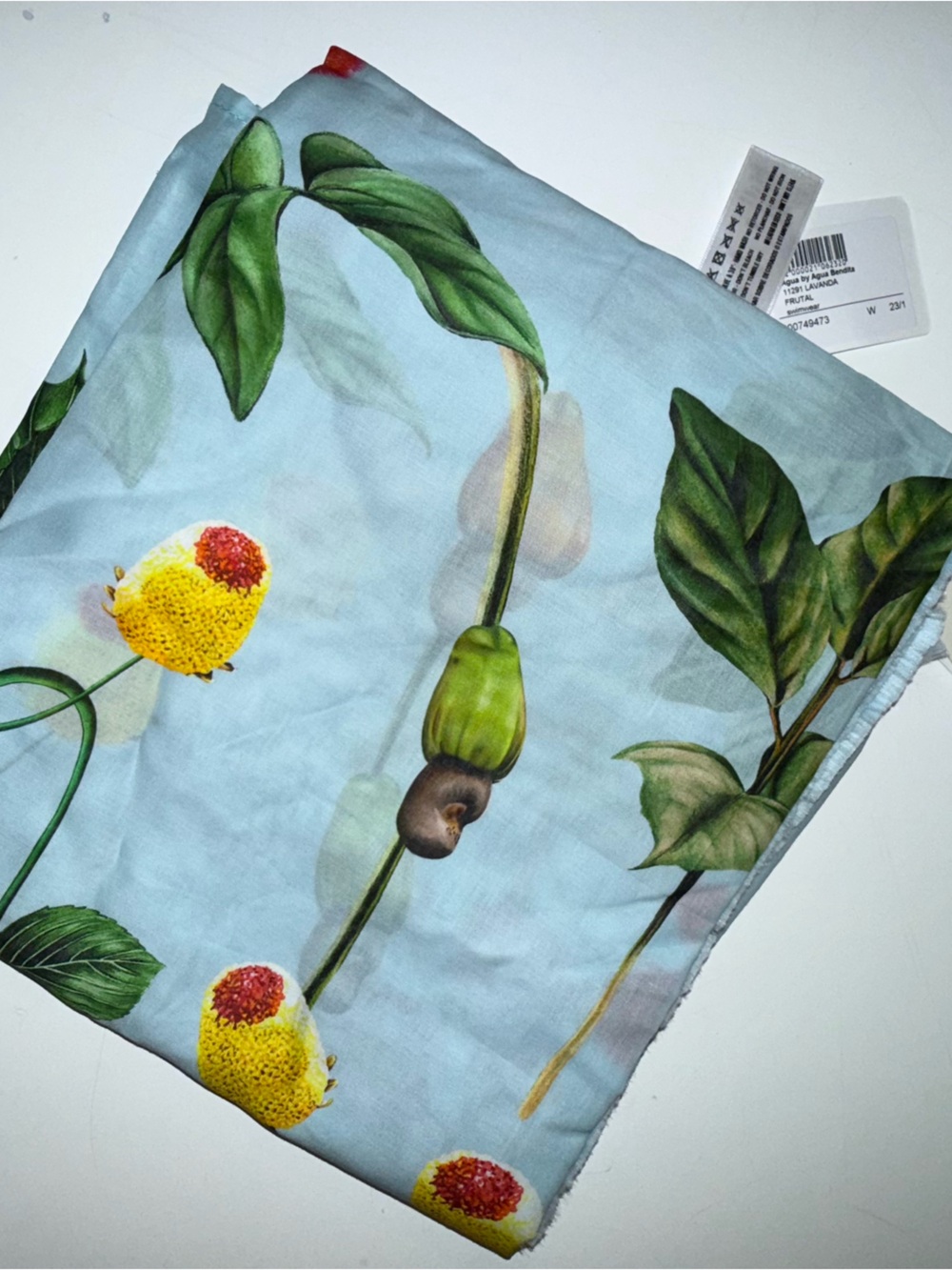Agua by Agua Bendita Orquidea Frutal Blue Floral
Flower Pareo Sarong OS NWT - Picture 5 of 9